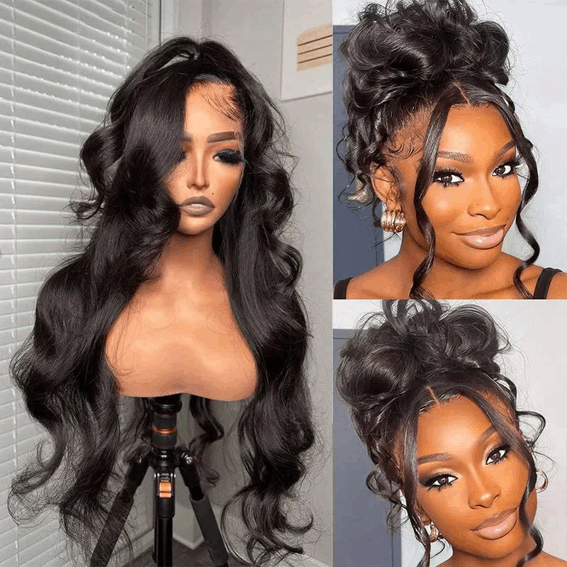 22'' = $159 Allove New Invisi-Drawstring Snug Fit 360 Lace Frontal Pre-Cut & Pre-Bleached Ready To Wear Human Hair Wig