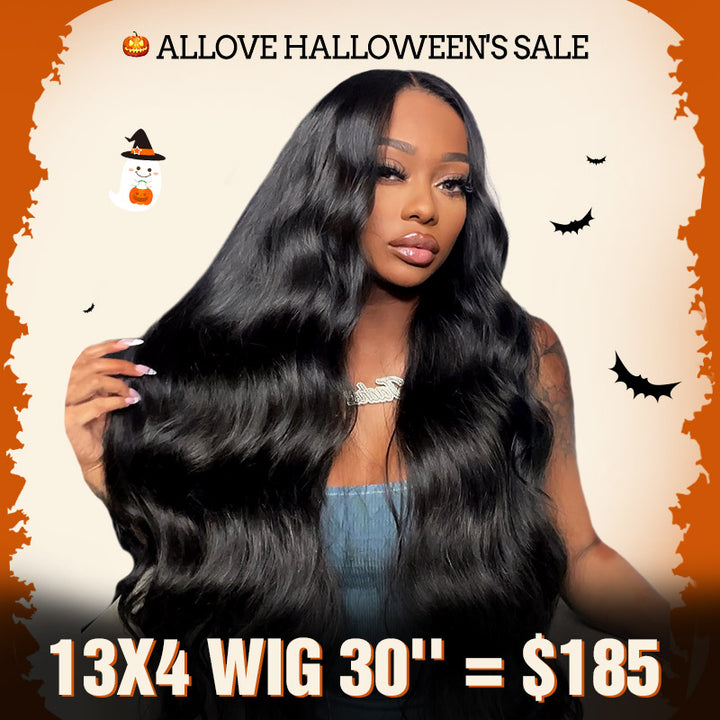 [Allove Halloween Sale] Allove Hair 30 Inch Long 13x4 HD Lace Frontal Wigs