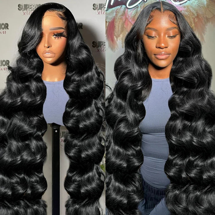 Discover the perfect blend of style with Allove Hair's 13x6 Lace Front Wig! Crafted from premium human hair, this glueless wig features beautiful body wave curls that add volume and elegance to your look. The generous lace front offers a natural hairline and styling versatility, making it ideal for any occasion.