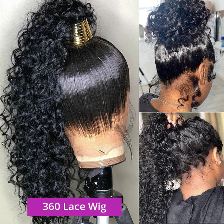 [Allove Bogo Free] 360 Lace Frontal Body Wave Wig Undetectable Transparent Lace Frontal Human Hair Wigs For Women