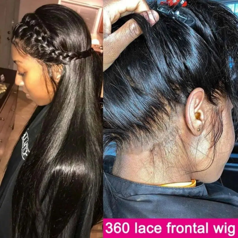 [Allove Bogo Free] 360 Lace Frontal Body Wave Wig Undetectable Transparent Lace Frontal Human Hair Wigs For Women