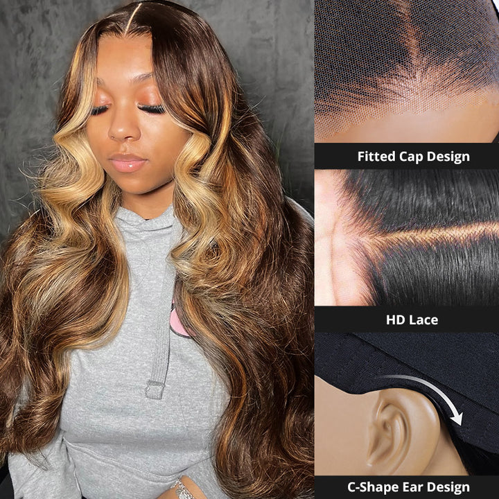 Discover the perfect blend of style and convenience with Allove Hair’s 5x5 closure wig, featuring gorgeous body wave hair and stunning highlights. This glueless wig offers effortless wear and a natural look, allowing you to switch up your hairstyle in seconds. Enjoy the versatility of our highlight wigs, designed to make you stand out on any occasion.