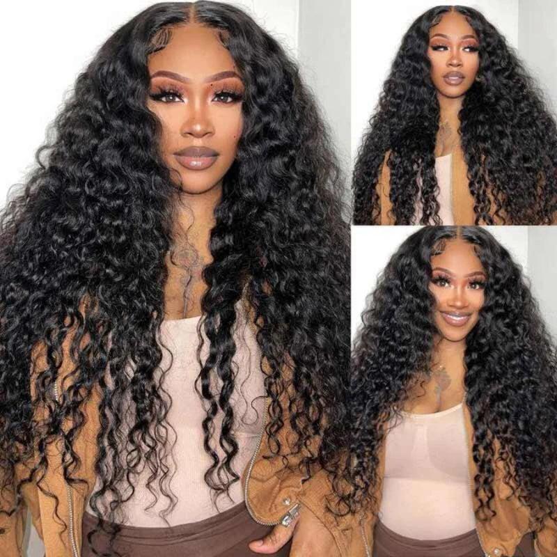 [70% OFF - No Code Needed] 20''= $89.89 Flash Sale 2x6 Lace Closure Wig | Deep Part Human Hair Wig Transparent Lace All Textures