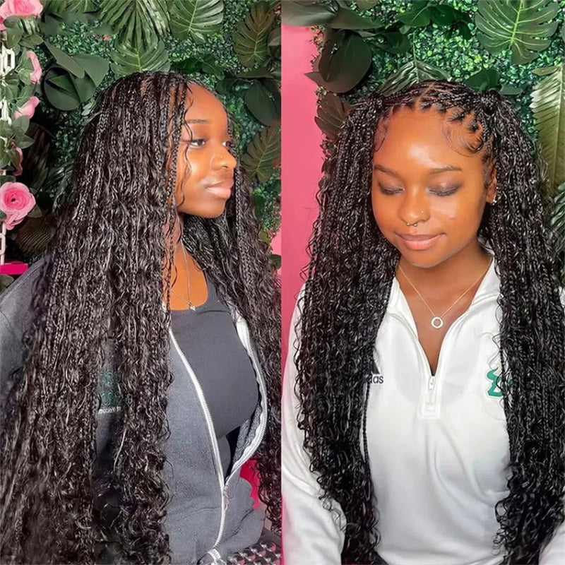 [Allove Bogo Free] Deep Wave Bulk Hair Extensions for Boho Knotless Braiding