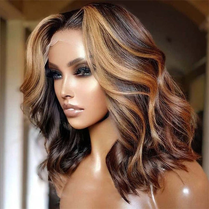 Discover the Allove Hair Best Bob Wig, designed for those who appreciate quality and style. This exquisite short hair wig features beautiful body wave hair with stunning highlights that add a dynamic touch to your look