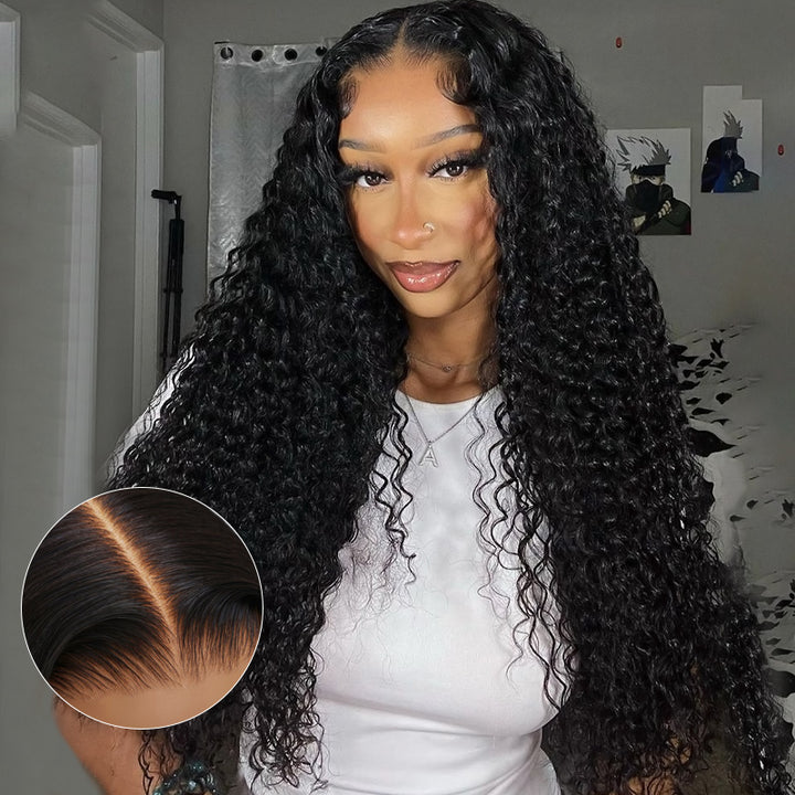 Bleached Knots Ready To Wear Wig | 13x4 HD Lace Front Wigs Curly Human Hair Beginner Friendly - AlloveHair