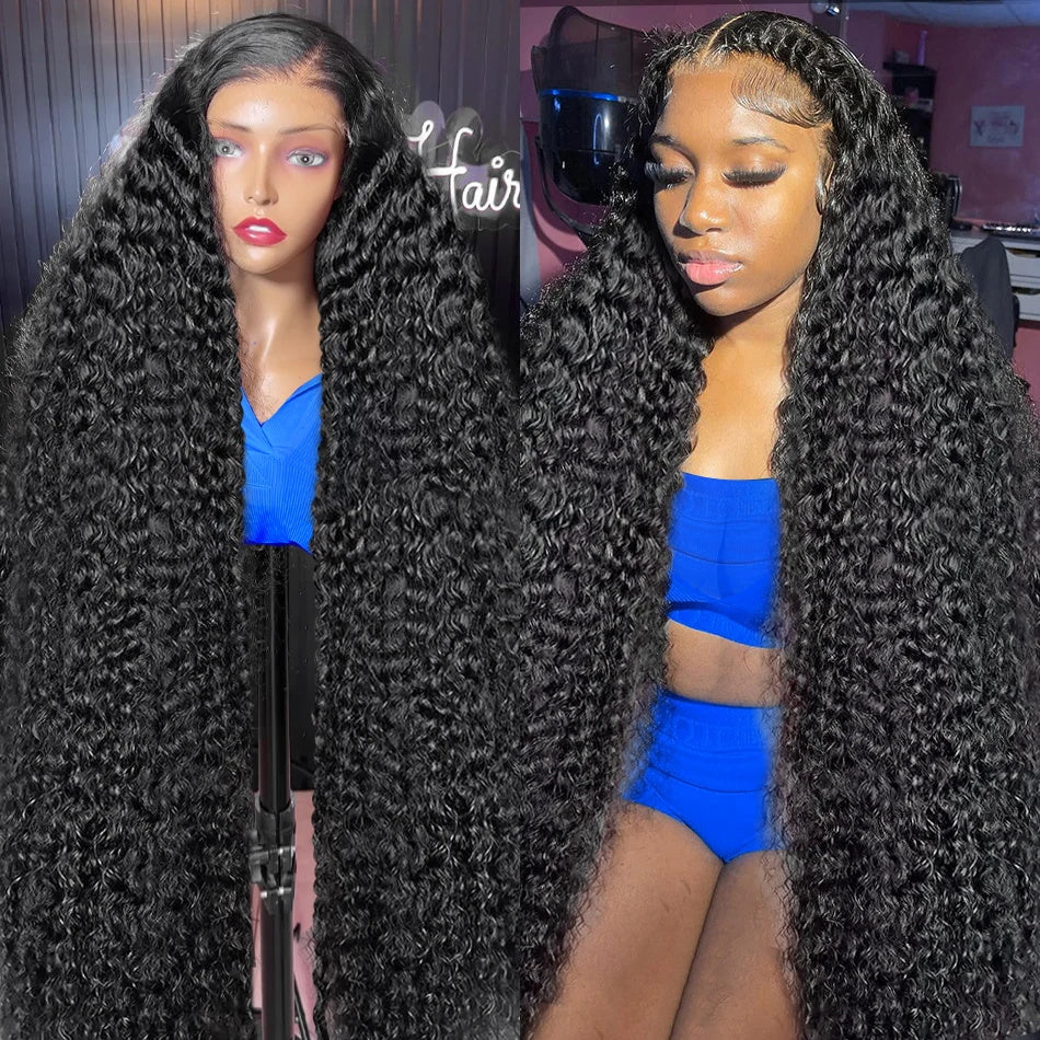 Discover the ultimate in style and comfort with Allove Hair's Curly Human Hair Wigs. Our 13x4 lace front wigs are designed for versatility and ease, featuring a glueless wig construction that allows for effortless wear. Perfect for the modern Black woman, these wigs are crafted from virgin hair, ensuring a natural look and feel.