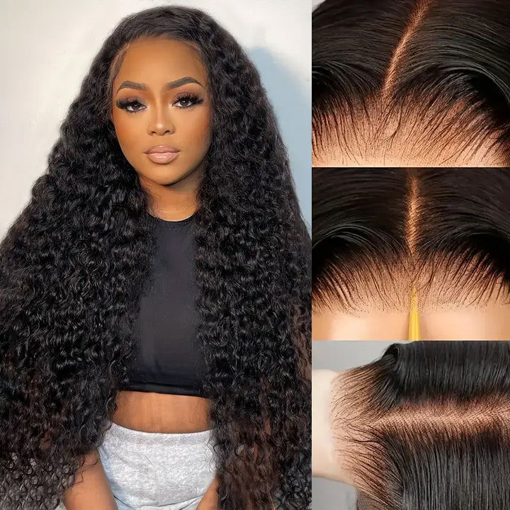 Bleached Knots Ready To Wear Wig | Deep Wave 13x4 HD Lace Front Wigs PPB Glueless Wigs - AlloveHair