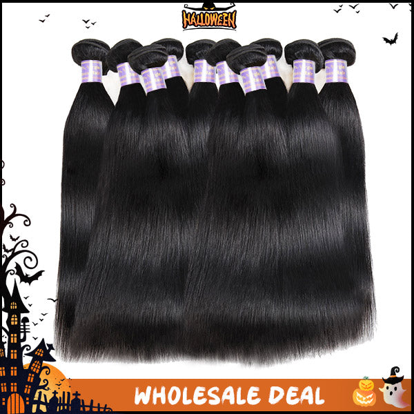 Elevate your style with Allove Hair, your trusted wholesale supplier of premium straight human hair bundles. With our convenient 10pcs/lot option, you can effortlessly achieve a flawless look that exudes elegance and sophistication.