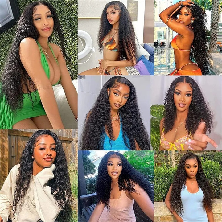 Malaysian Deep Wave Hair 4 Bundles Virgin Human Hair Extensions