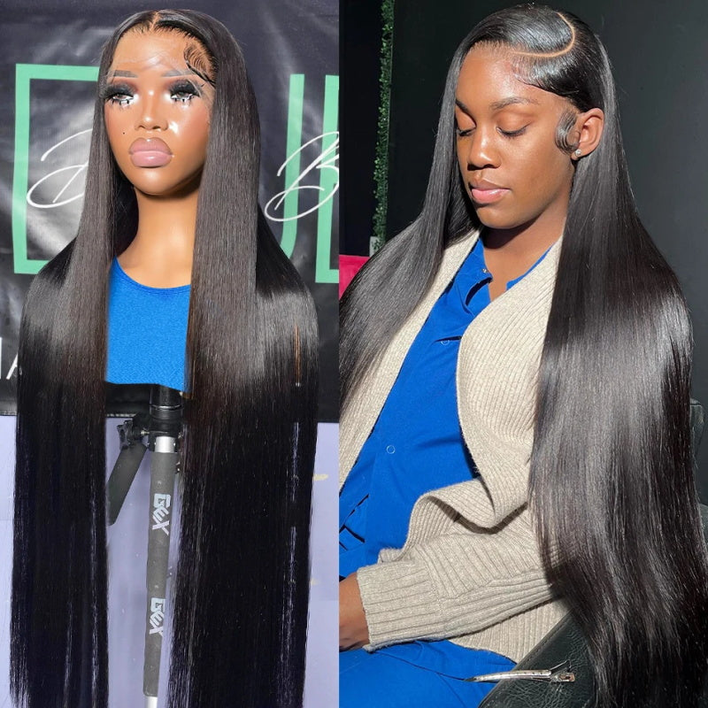 Straight 5x5 lace wigs