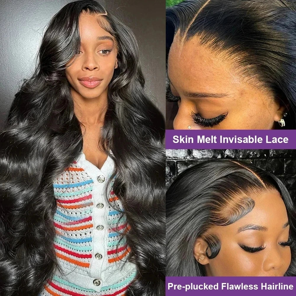 [50% OFF - No Code Needed] $119.99 for 26'' 5x5 Ready to Wear Body Wave Lace Front Wigs 180% Density - AlloveHair