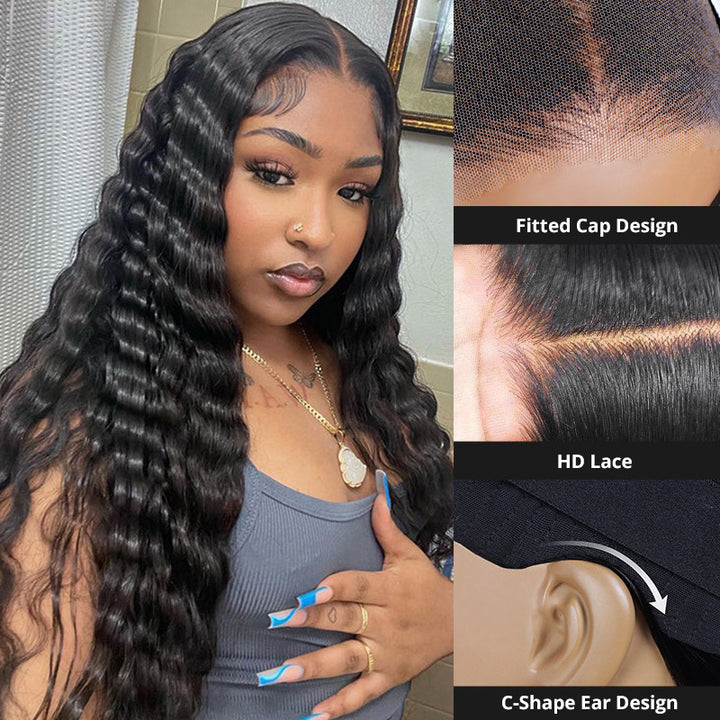 Transform your look with Allove Hair’s stunning collection of loose deep wave wigs! Our 4x4 lace front wigs provide a flawless fit and natural appearance, perfect for any occasion. Take advantage of our limited-time flash sale and enjoy an incredible 35% off your favorite styles!