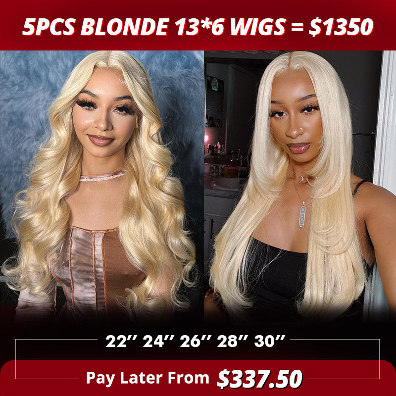 Elevate your style with Allove Hair, a leading wholesale hair supplier offering premium 613 blonde color 13x6 lace front wigs. Our top-quality wigs are meticulously crafted to provide a natural look and comfortable fit that will turn heads wherever you go. 