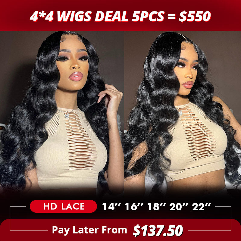 Elevate your style with Allove Hair's exquisite 4x4 Lace Front Wigs, perfect for those seeking quality and affordability in wholesale purchases. Crafted with HD lace for a seamless and natural look, these wigs offer unparalleled comfort and versatility.