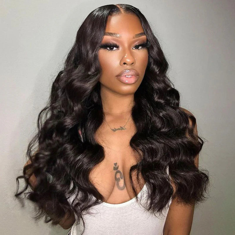 Allove Hair Indian Loose Wave Virgin Human Hair Weave 4 Bundles