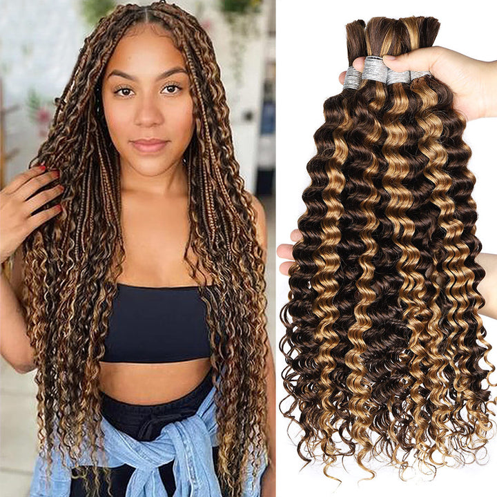 Transform your summer vacation look with stunning bulk hair for braiding that allows for limitless creativity. Pair it with deep wave hair for a touch of effortless elegance, perfect for beach days and nights out. Enhance your style with allove hair now.