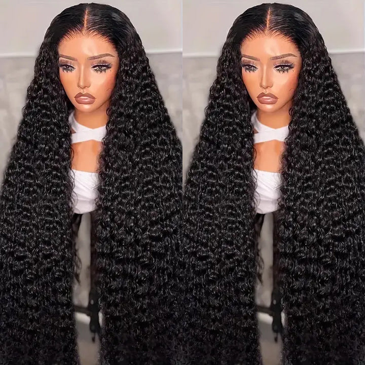 【THIN LACE】Curly Hair 13x6 HD Lace Front Wigs Pre Plucked Wear To Go Glueless Wig - AlloveHair