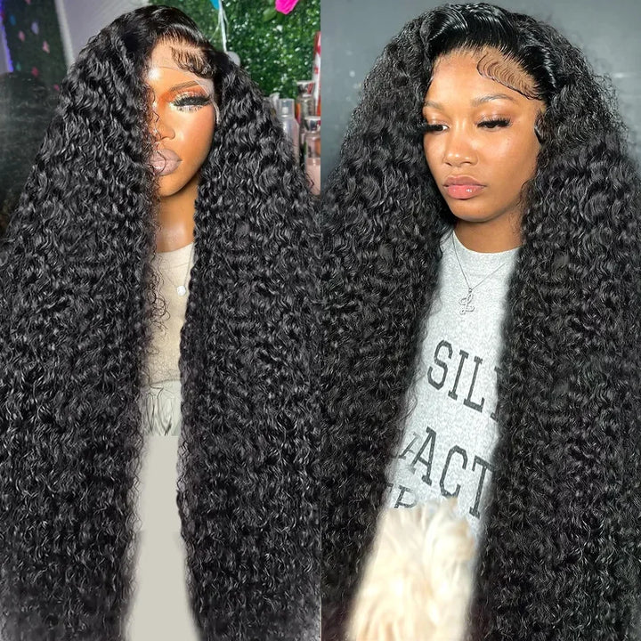 Unleash your inner beauty with Allove Hair's 13x4 lace front wigs, showcasing exquisite deep wave human hair. This 30-inch wig is designed for the modern black woman, offering a stunning and voluminous look that’s ready to wear straight from the package. Enjoy the convenience of free shipping, making it simple to elevate your style effortlessly.