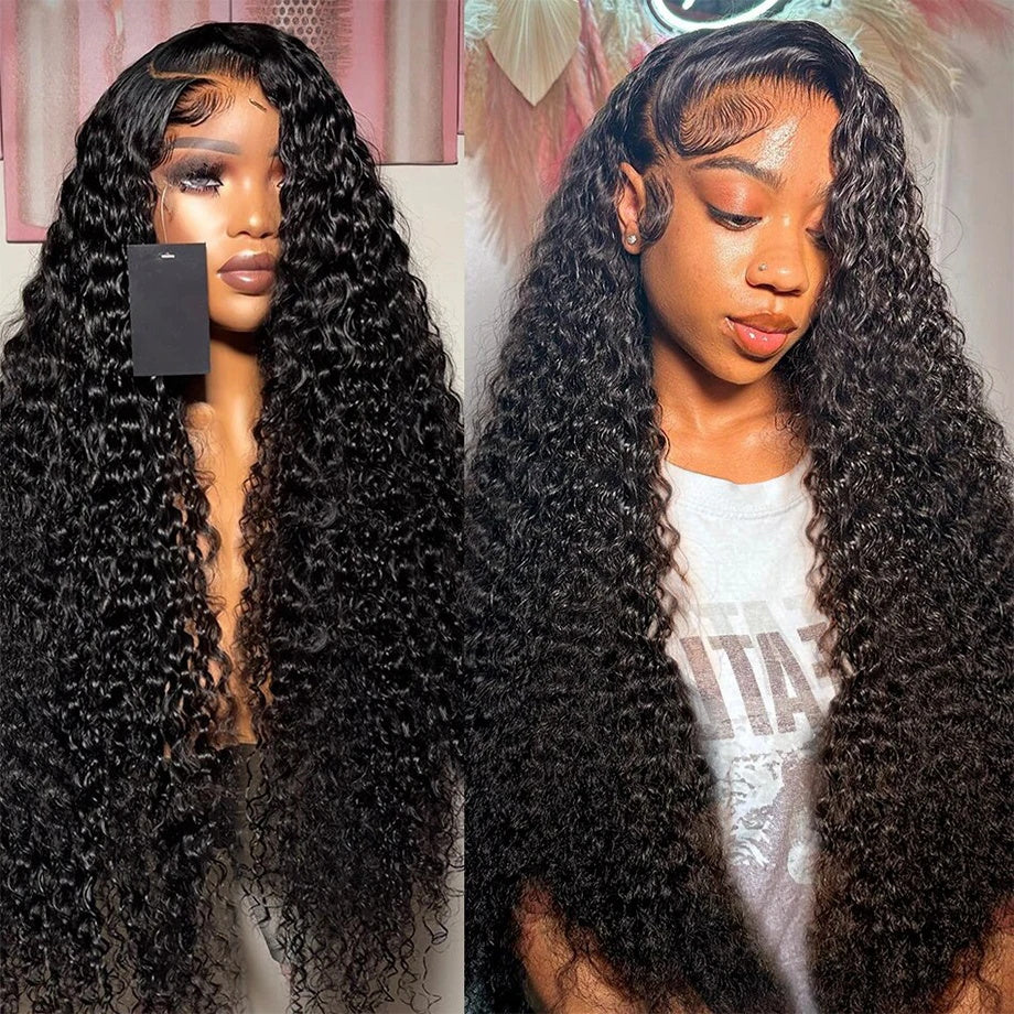 Step into luxury with the Allove Hair 13x4 Lace Front Wig, featuring mesmerizing deep wave styles that cascade beautifully at an impressive 40 inches. This glueless wig offers effortless application and comfort, allowing you to switch up your look in no time. Perfect for making a bold statement, this wig combines style and elegance, ensuring you stand out on any occasion!