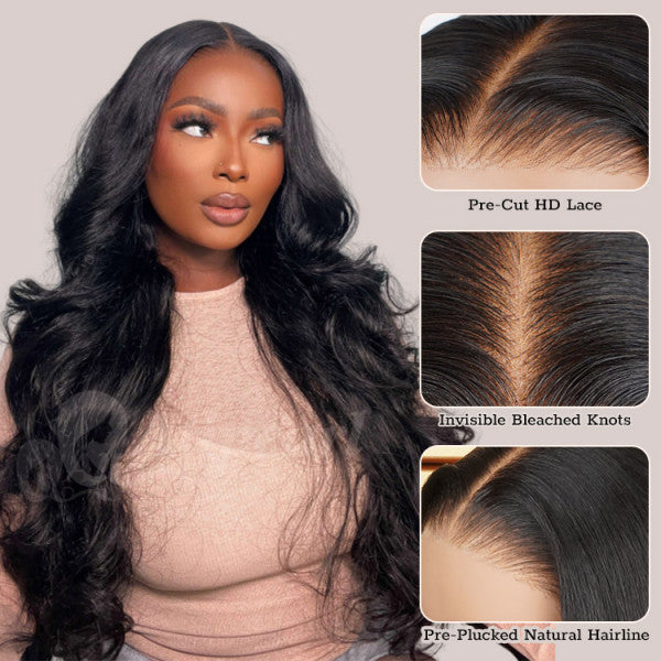 Experience effortless elegance with Allove Hair’s glueless body wave wig collection. Our 5x5 lace front wigs offer a natural look and seamless blend, perfect for enhancing your beauty. Designed to be ready to wear, these wigs provide convenience without sacrificing style. Embrace the luxurious waves and transform your look in seconds with Allove Hair!