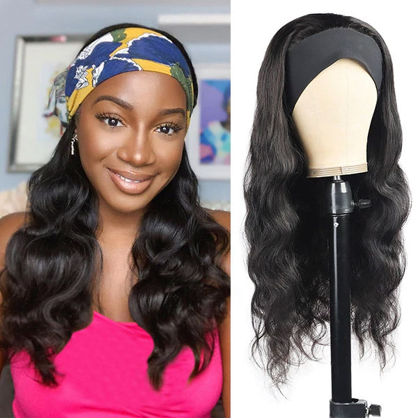 Allove Hair Headband Wig featuring body wave hair is the ultimate solution for busy Black women seeking style and convenience. This glueless wig allows for easy application and removal, providing a secure fit without the need for adhesives. With its comfortable headband design, you can achieve a chic, natural appearance in minutes while enjoying the versatility to style it as you wish.