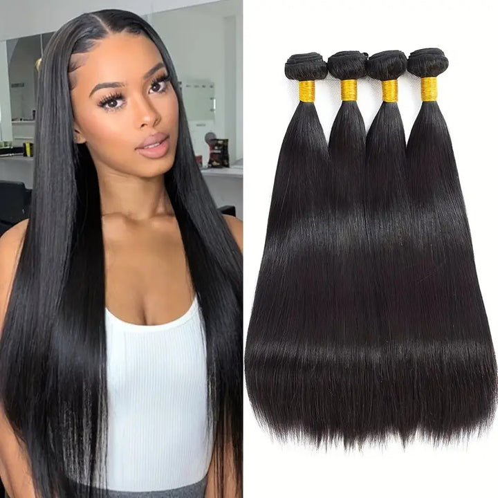 Achieve your dream hairstyle with Allove Hair's luxurious hair bundles, perfect for sew-in applications. Whether you prefer sleek straight hair or bouncy body wave hair, our collection has you covered. Enjoy the convenience of overnight shipping, ensuring you receive your beautiful bundles right when you need them.