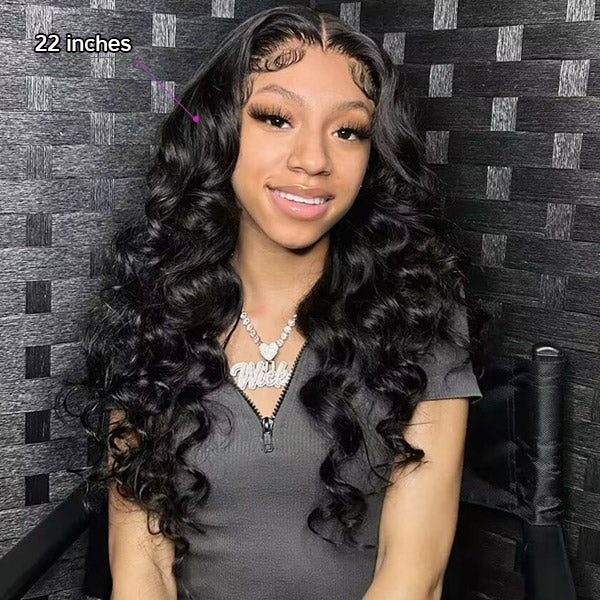 Transform your look with the Allove Hair loose deep wave wig, featuring an elegant 30-inch length and a 13x4 lace front design for a natural appearance. This stunning wig comes with a pre-plucked hairline, ensuring seamless blending with your own hair for an effortlessly beautiful finish. The loose deep wave texture adds volume and movement, making it perfect for any occasion. Experience the perfect combination of style and comfort with this luxurious wig that enhances your beauty!