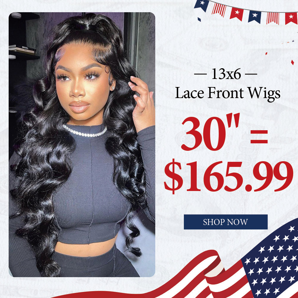 [Buy Any 1 Together, This Get 50% Off] 13x6 Lace front Wigs 30'' $165.99 Pre Everything