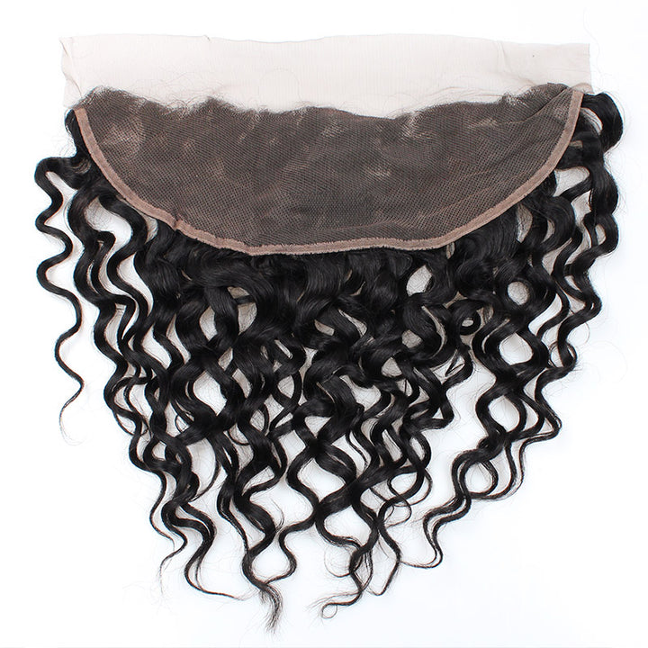 Allove Hair Water Wave 13*4 Lace Frontal Closure Virgin Human Hair : ALLOVEHAIR