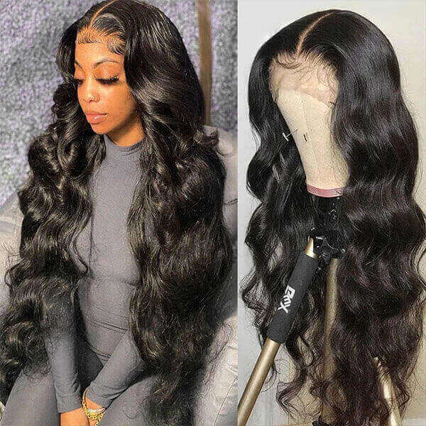 Elevate your hairstyle with Allove Hair's exquisite 40-inch body wave lace front wig, crafted from 100% human hair for an ultra-natural look. Featuring HD lace and a generous 13x4 lace front design, this wig offers flawless coverage and styling versatility. Whether you're attending a special event or simply want to make a statement, this luxurious wig will give you flowing waves and unmatched elegance that’s sure to turn heads!