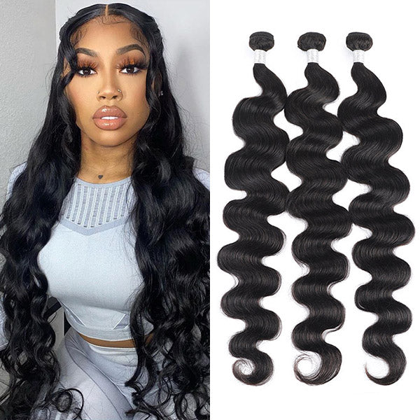 Discover the elegance of Allove Hair's exquisite body wave bundles, perfect for sew-in installations. Made from premium Indian hair, these bundles offer a beautiful body wave texture that exudes sophistication.