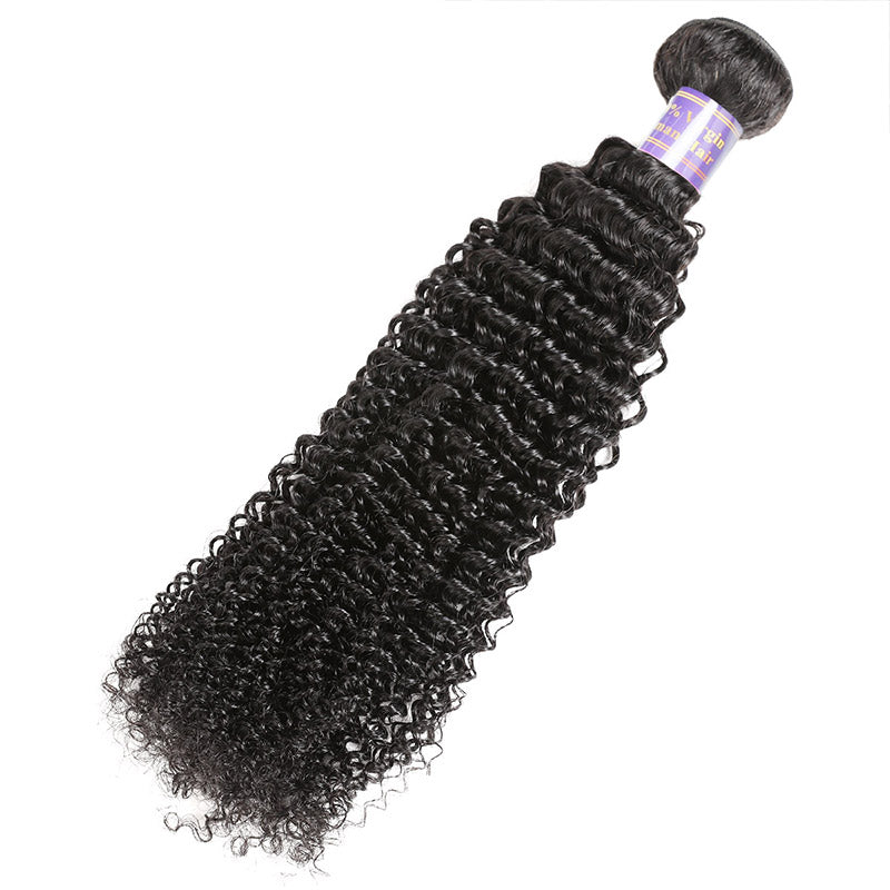 Experience the beautiful texture of Allove Hair's premium curly hair bundles, perfect for sew-in styles. Made from 100% virgin human hair, these bundles provide natural-looking curls and incredible softness.