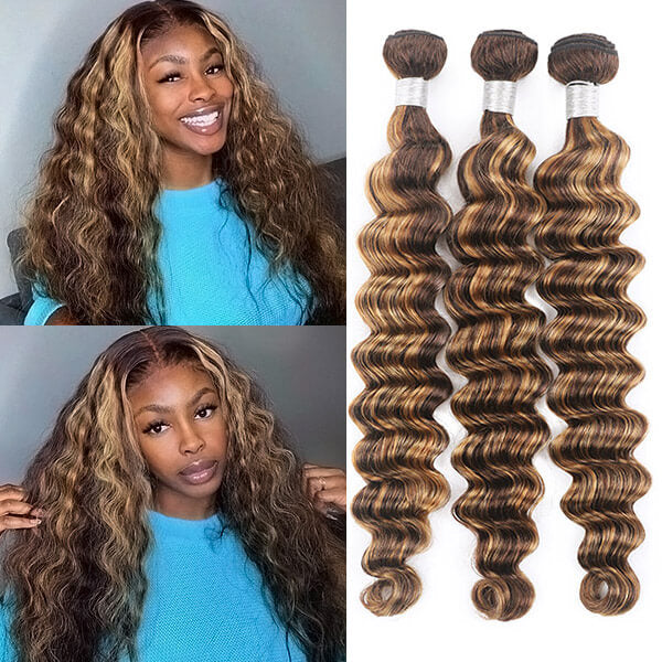 Enhance your hairstyle with Allove Hair's highlight hair bundles, featuring gorgeous loose deep wave hair that adds volume and dimension to any look. Perfect for a stylish sew-in application, these bundles offer luxurious texture and stunning highlights. Enjoy the convenience of free shipping on your order, making it easier than ever to elevate your beauty routine!