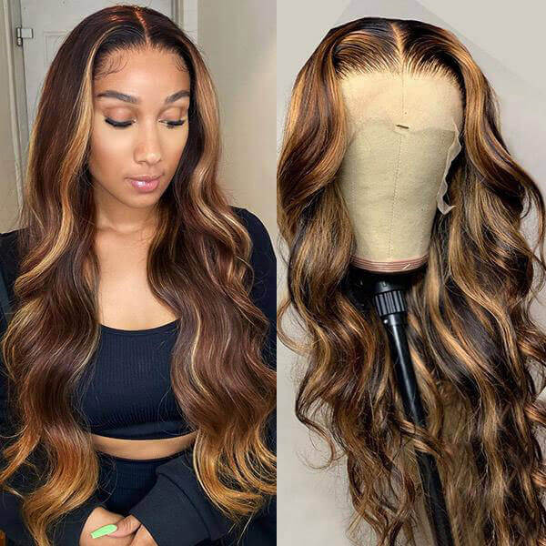 Elevate your style with the Allove Hair Highlight Body Wave 4x4 Lace Front Wig, a stunning blend of vibrant highlights and luxurious waves that adds dimension and flair to your look. This gorgeous wig offers versatility, quality, and an easy-to-wear design, perfect for any occasion!